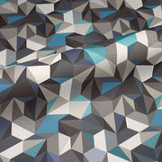 CF Stinson Polygon Marina Blue Upholstery Vinyl
