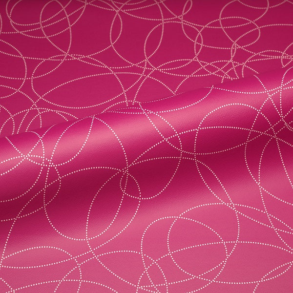 Anzea Sky Writing Be Mine Pink Upholstery Vinyl