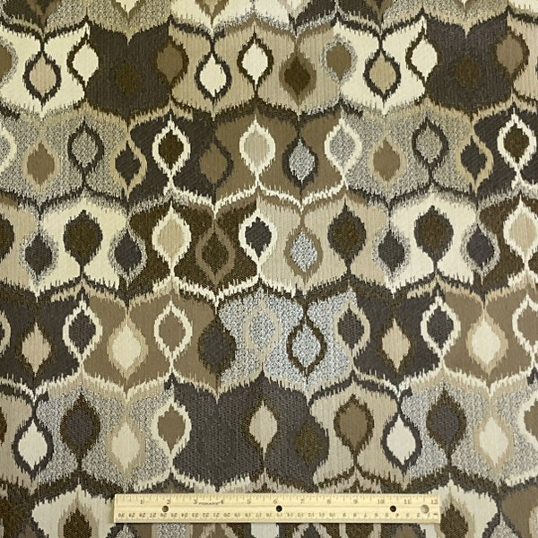 Tunnel Rision Sandstone Upholstery Fabric Yardage