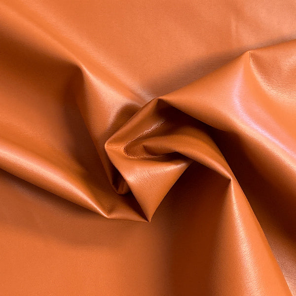 Ultraleather Pro Raw Sienna Faux Leather Orange Upholstery Vinyl Yardage