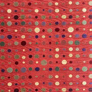 Unika Vaev Wink Red Upholstery Fabric