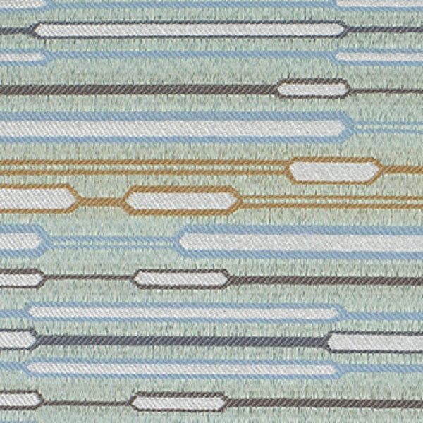 Burch Uptown Riverview Blue Crypton Upholstery Fabric