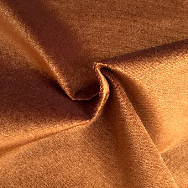 Valley Forge Rugged Radiance Velvet Brown Upholstery Fabric Yardage