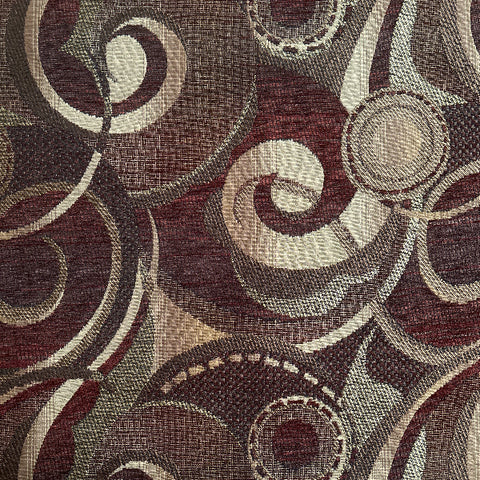 Vertigo Redwood Upholstery Fabric