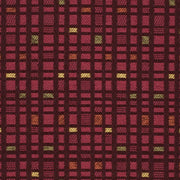 Mayer Social Network Fuchsia Upholstery Fabric