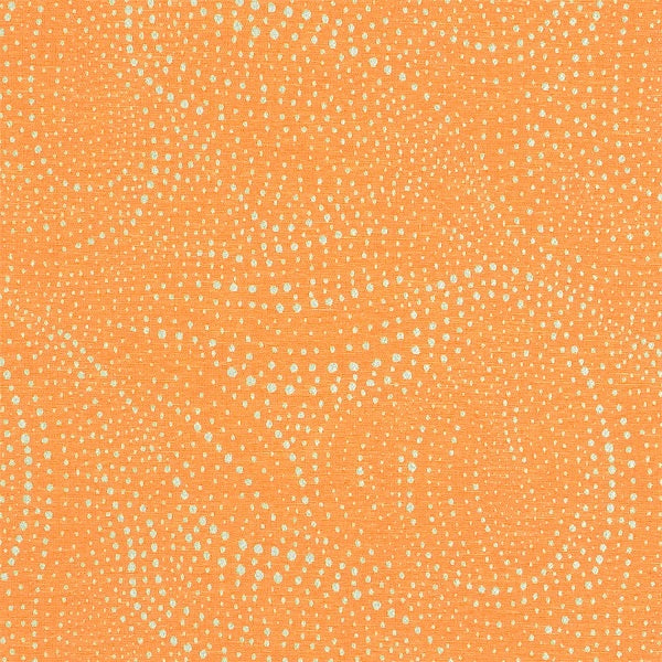 Architex Wind Wave Sunset Beach Orange Upholstery Fabric