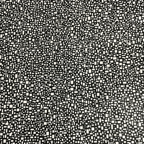 Wolf-Gordon Blocks Black White Upholstery Vinyl