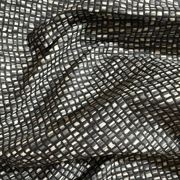 Wolf-Gordon Skye Slate Gray Textured Upholstery Fabric Yardage