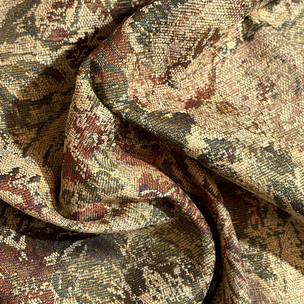 Yasmime Garnet Upholstery Fabric Yardage