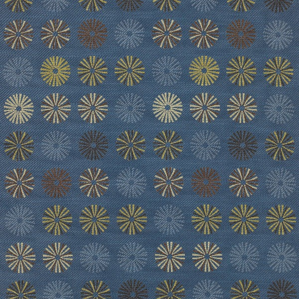 Remnant of Momentum Acrobat Cobalt Upholstery Fabric