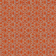 Remnant of Arc Com Astor Papaya Upholstery Fabric