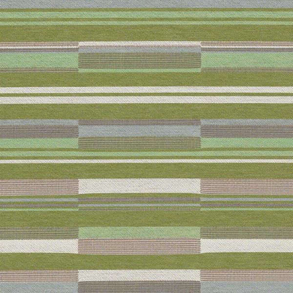 CF Stinson Bass Line Treble Green Upholstery Fabric