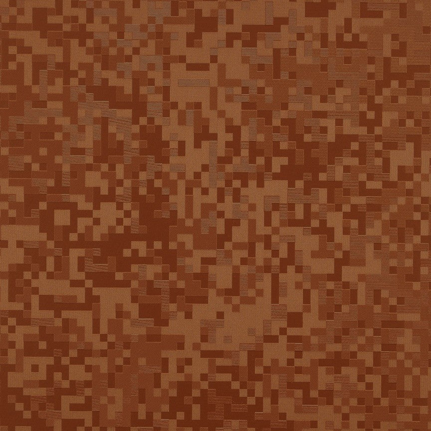 Remnant of Maharam Bitmap Copper Upholstery Vinyl