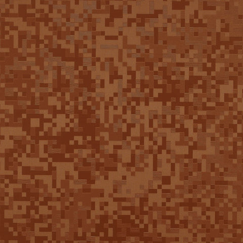 Remnant of Maharam Bitmap Copper Upholstery Vinyl