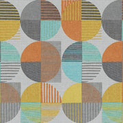 Remnant of Arc-Com Bocce Citrus Upholstery Vinyl