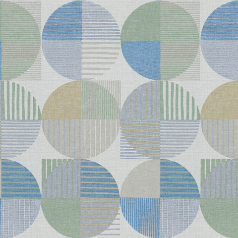 Remnant of Arc-Com Bocce Mist Upholstery Vinyl