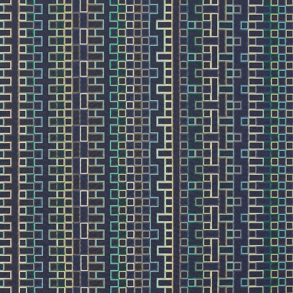 Remnant of Momentum Borders Loyal Upholstery Fabric