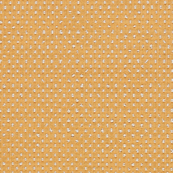 Remnant of Designtex Boucle Dot Maize Upholstery Fabric