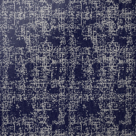 Momentum Buchanan Navy Batik Blue Upholstery Fabric