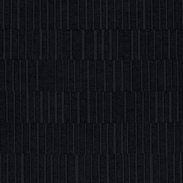 Maharam Buffer Battalion Black Upholstery Fabric