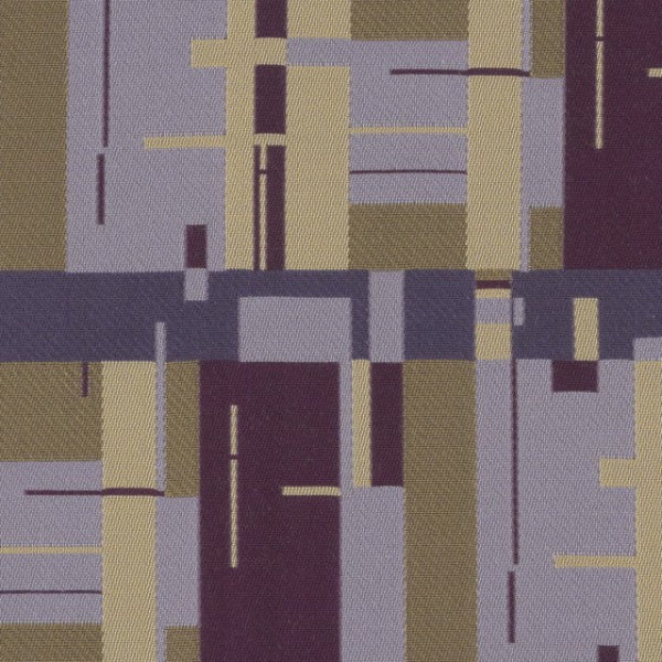 Remnant of Designtex Birch Bark Plaid Purple Starling Upholstery Fabric