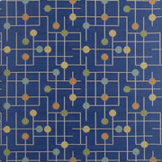 Remnant of Arc-Com Candy Land Blueberry Upholstery Fabric
