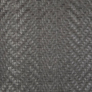 Cane Metal Textured Weave Gray Upholstery Vinyl