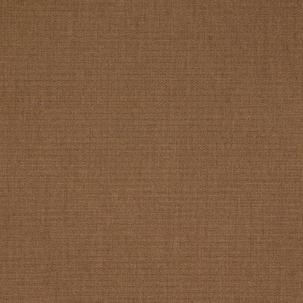 Remnant of Sunbrella Canvas Chestnut Outdoor Upholstery Fabric