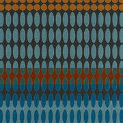 Designtex Capsule Blue Smoke Multi Upholstery Fabric