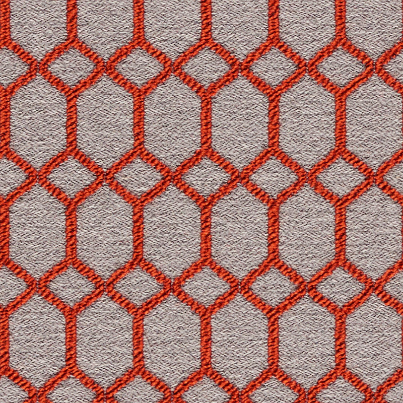 Remnant of Arc-Com Quest Carnelian Red Upholstery Fabric