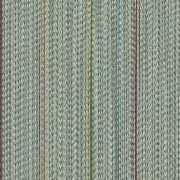 Sunbrella Chakra Spa Blue Stripe Outdoor Upholstery Fabric
