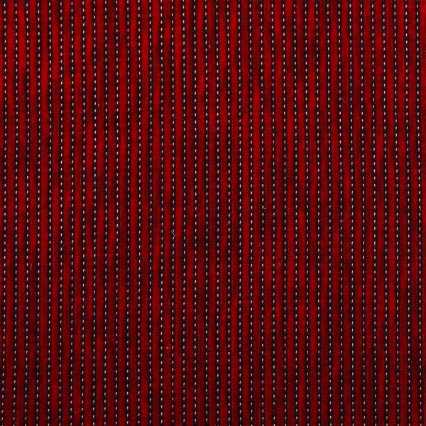 Maharam Chenille Cord Flame Red Upholstery Fabric