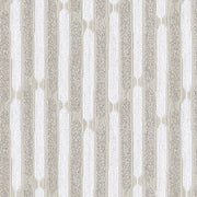 Remnant of Designtex Chenille Chevron Sand Upholstery Fabric