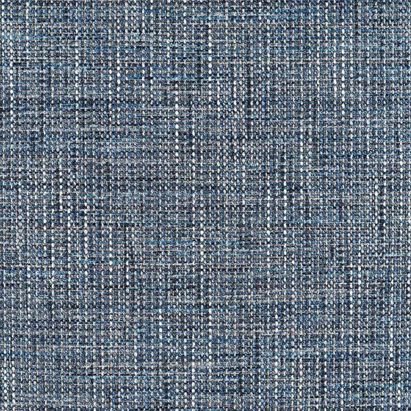 Remnant of Designtex Chunky Tweed Blue Upholstery Fabric