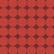 Remnant of Knoll Circle Point Scarlet Upholstery Fabric
