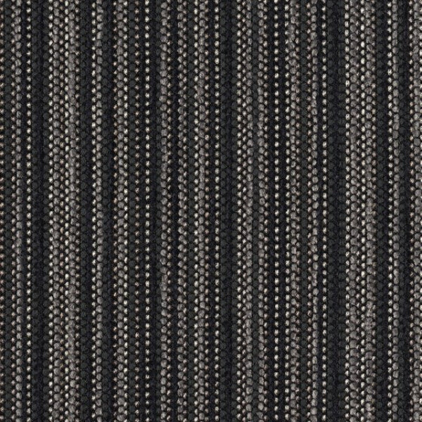 Designtex Coco Stripe Onyx Upholstery Fabric