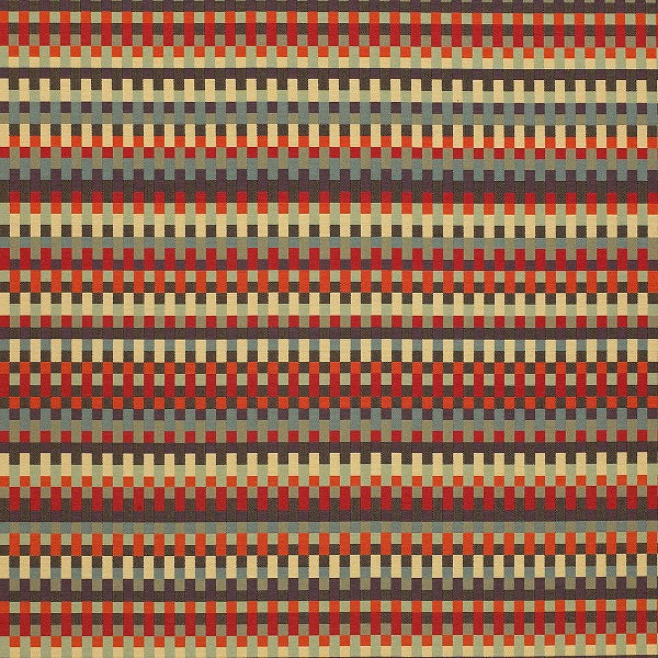 Remnant of Sina Pearson Confetti Fruit Punch Upholstery Fabric