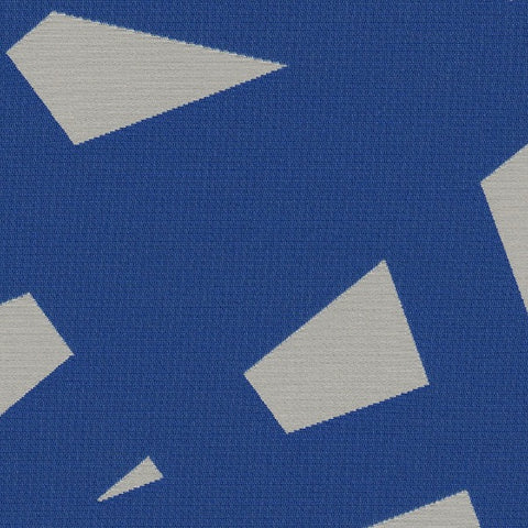 Momentum Crossing Lines Royal Blue Upholstery Fabric