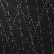 D.L Couch Crosswire Powerlines Black Upholstery Fabric