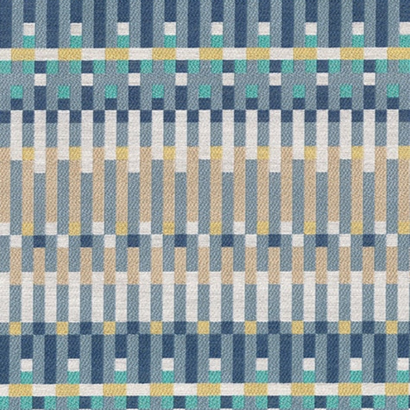 Remnant of Brentano Cubist Picasso Upholstery Fabric