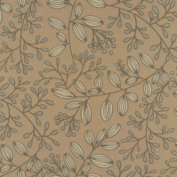 Remnant of Arc-Com Eden Branch Upholstery Fabric