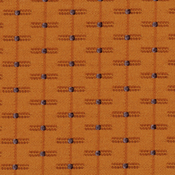 Remnant of Epiphany Orange Pekoe Upholstery Fabric