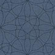 Arc-Com Flora Periwinkle Upholstery Vinyl
