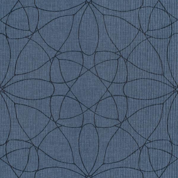 Arc-Com Flora Periwinkle Upholstery Vinyl