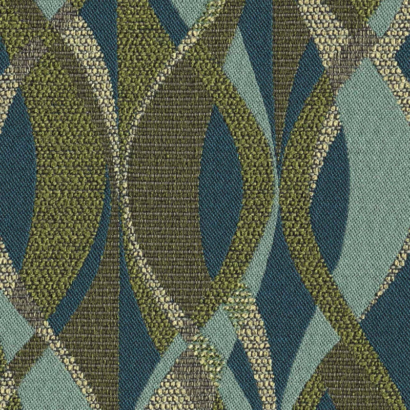 Remnant of Designtex Flow Tidal Blue Upholstery Fabric