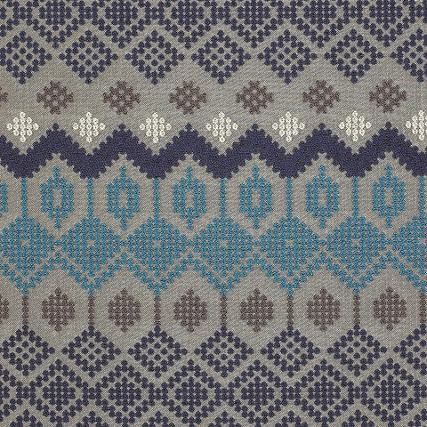 Momentum Folklore Glacier Upholstery Fabric