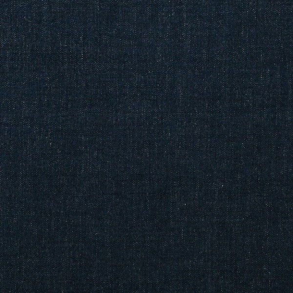 Remnant of Wolf Gordon Fraser Indigo Blue Upholstery Fabric