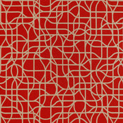 Remnant of Momentum Glide Scarlet Upholstery Fabric