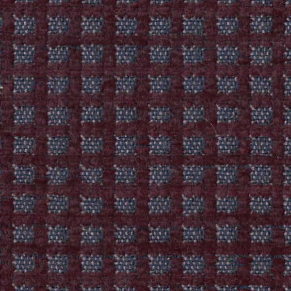 Remnant of Designtex Griglia Eggplant Upholstery Fabric