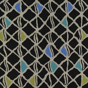 Remnant of Arc-Com Hanji Midnight Upholstery Fabric